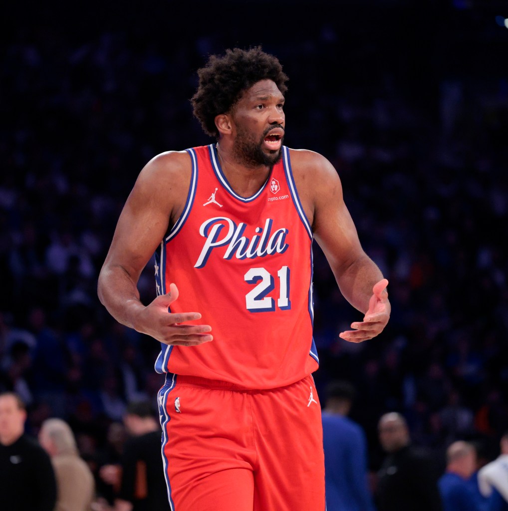 Joel Embiid and the 76ers are in an 0-2 hole against the Knicks.