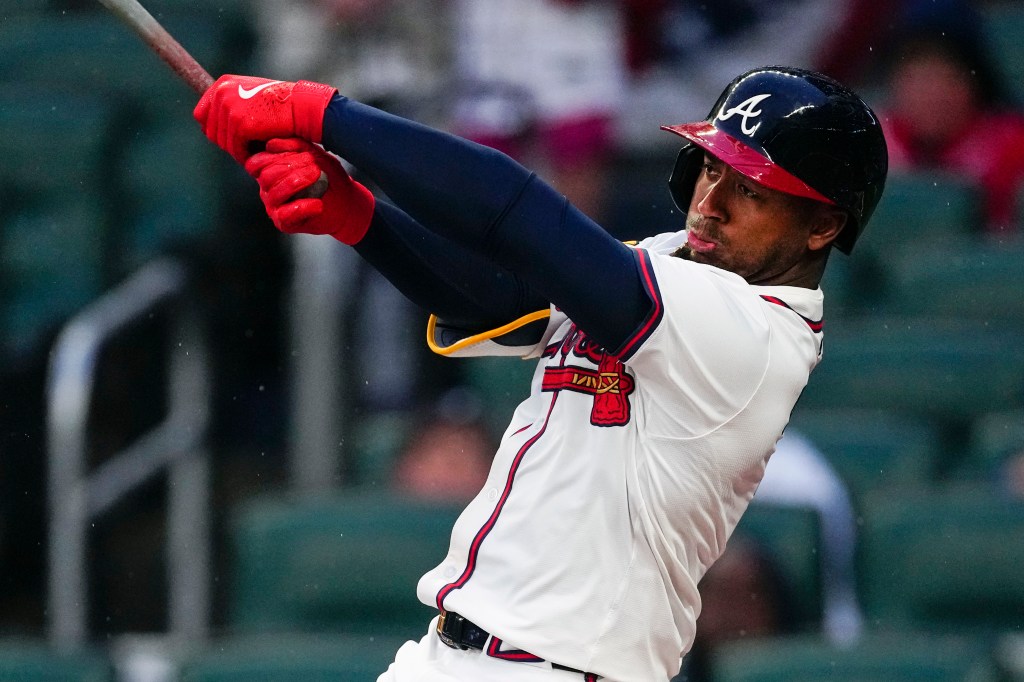 Ozzie Albies and the Braves are crushing the ball.