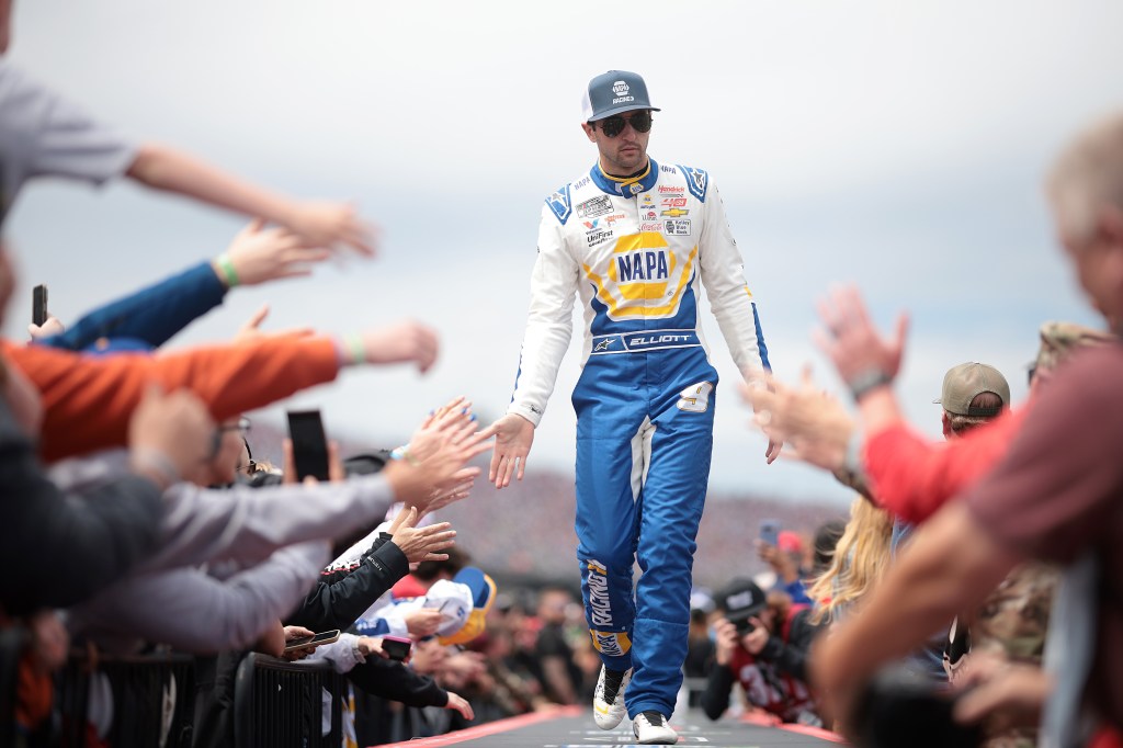 Chase Elliott has two wins and nine top-five Cup Series finishes this season.