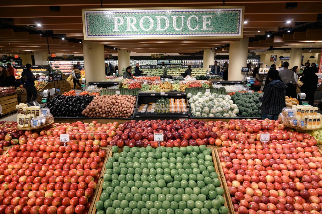 Interior of a Wegmans. 