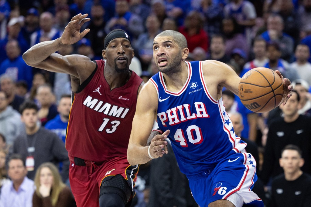 Nicolas Batum was a major hero for the 76ers in the their play-in tournament win over the Heat.