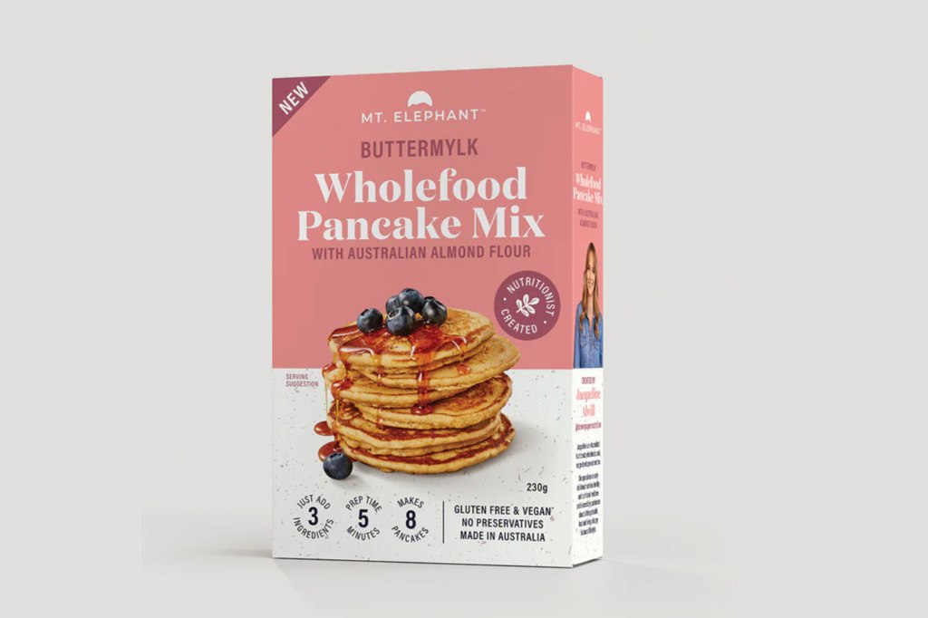 An Australian made pancake mix touted as being “nutritionist created” and vegan-friendly has been urgently recalled after it was found to contain milk.