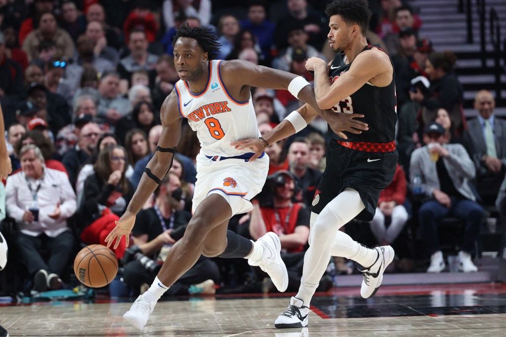 OG Anunoby will make his Knicks return Friday night.