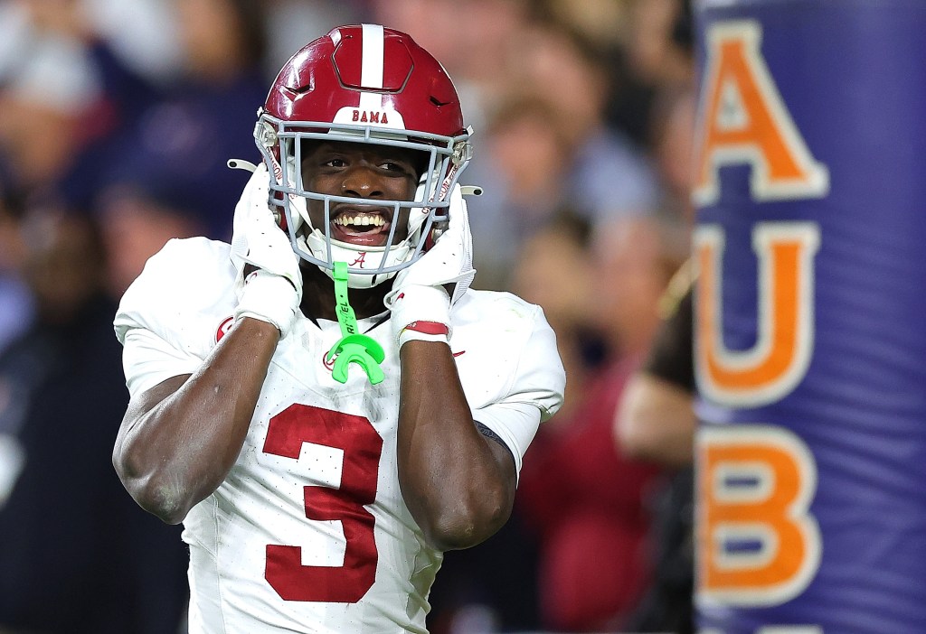 Alabama's Terrion Arnold has the second-best odds of being the first cornerback drafted.