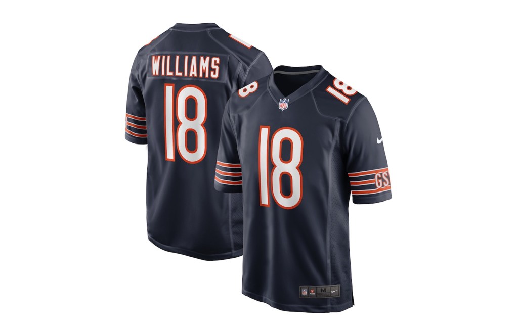 Caleb Williams Chicago Bears Nike 2024 NFL Draft First Round Pick Player Game Jersey - Navy
