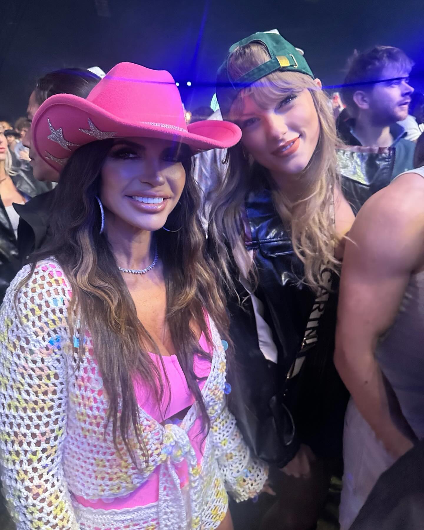 Teresa Giudice and Taylor Swift at Coachella 2024 