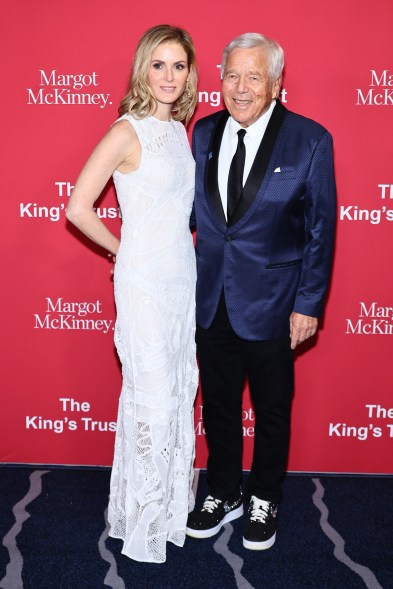 Dana Blumberg and Robert Kraft King's Trust 2024 Global Gala Casa Cipriani