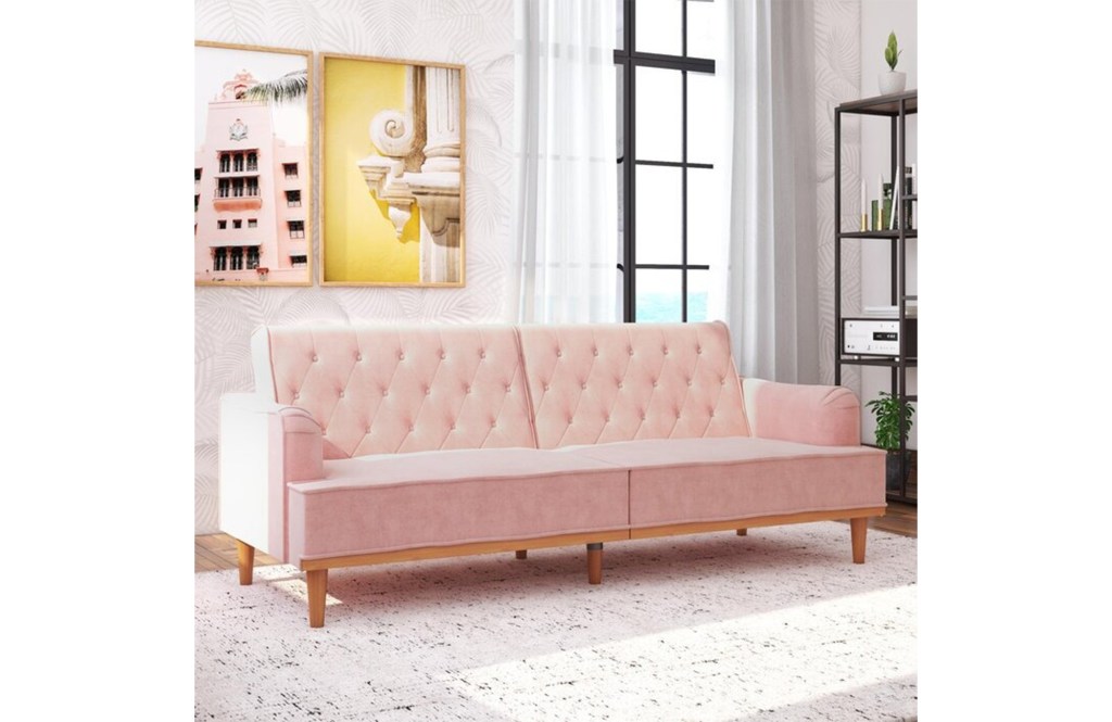 Stella 80'' Wide Convertible Sofa