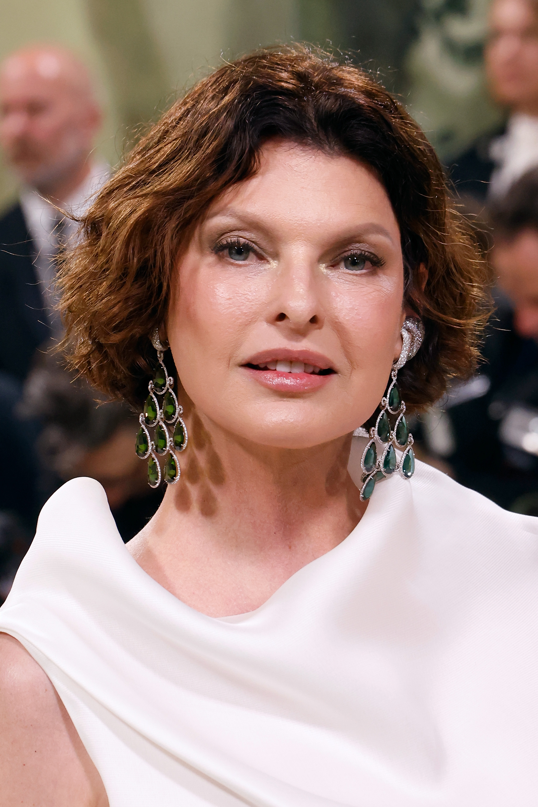 Linda Evangelista at the Met Gala