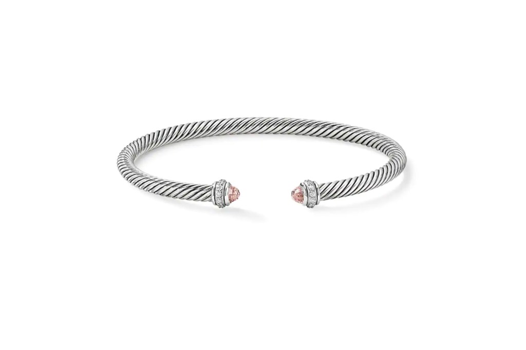 David Yurman Cable Classic Bracelet with Gemstone & Diamonds