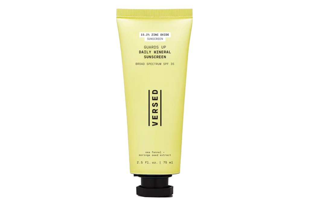 Versed Guards Up Daily Mineral Sunscreen Broad Spectrum SPF 35