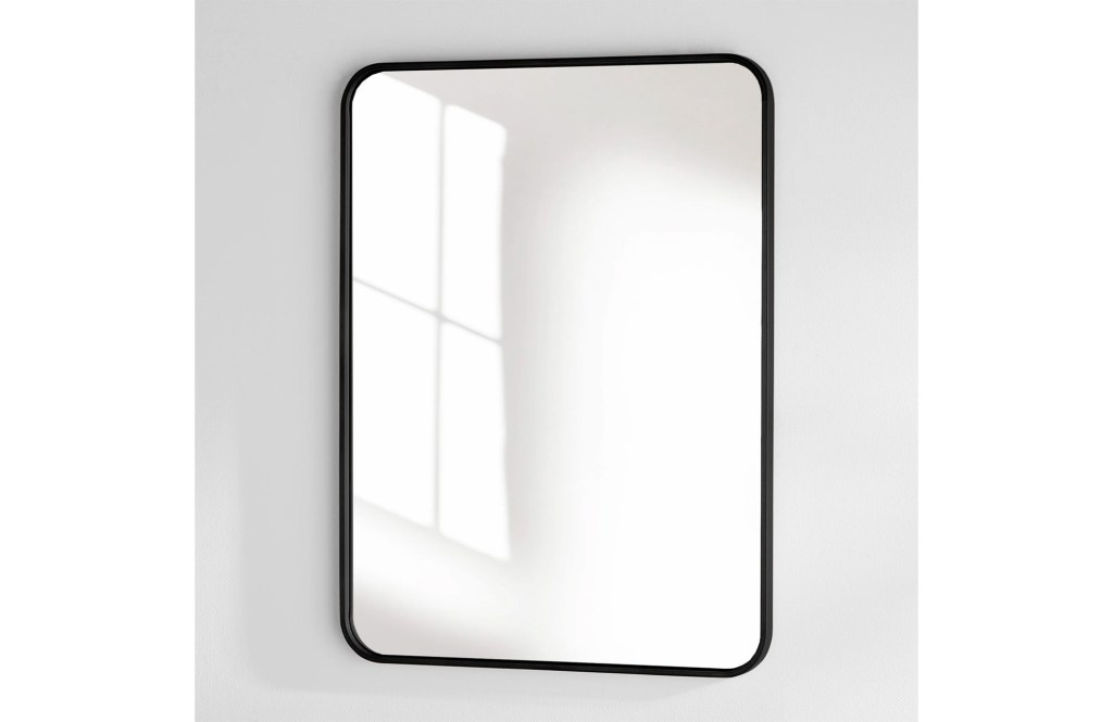 Sabine Metal Rounded Rectangle Wall Mirror
