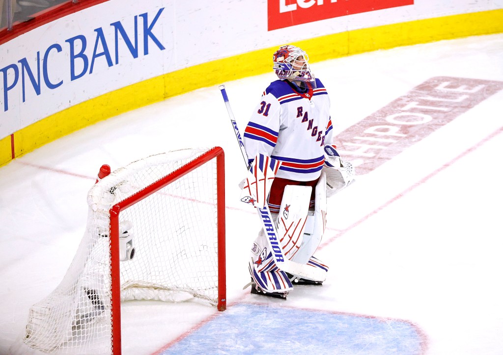 Igor Shesterkin kept the Rangers in the game with a standout third period.