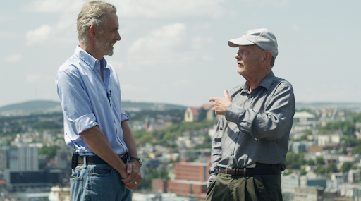 Documentary: A Tribute to Newfoundland, with Jordan B. Peterson and Rex Murphy. Screenshot: DailyWire+