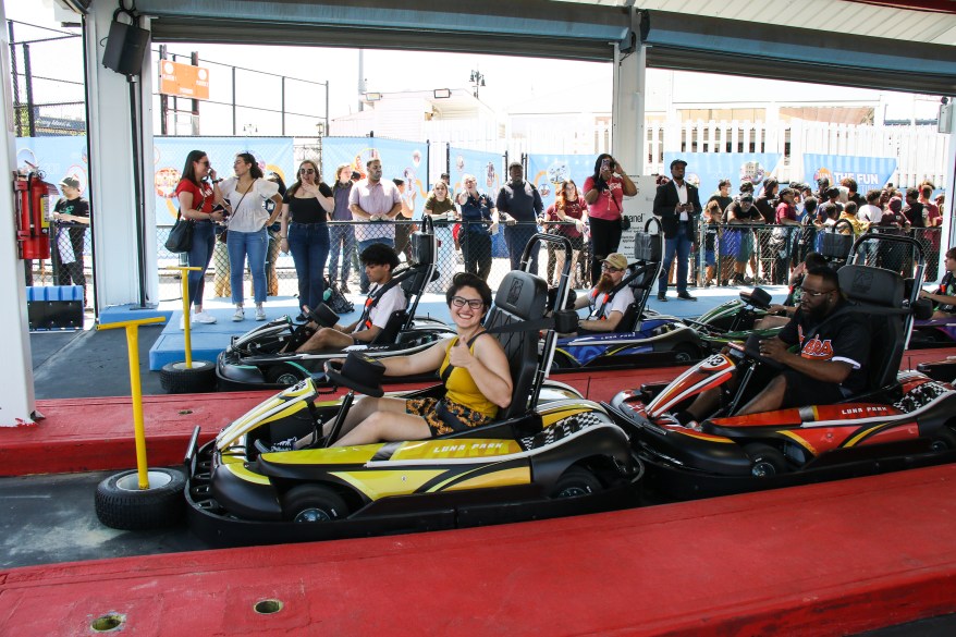 Electric Eden Raceway, Luna Park in Coney Island, Brooklyn.