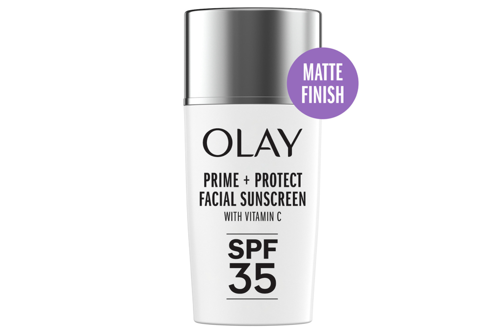 Olay Prime + Protect Facial Sunscreen with Vitamin C SPF 35