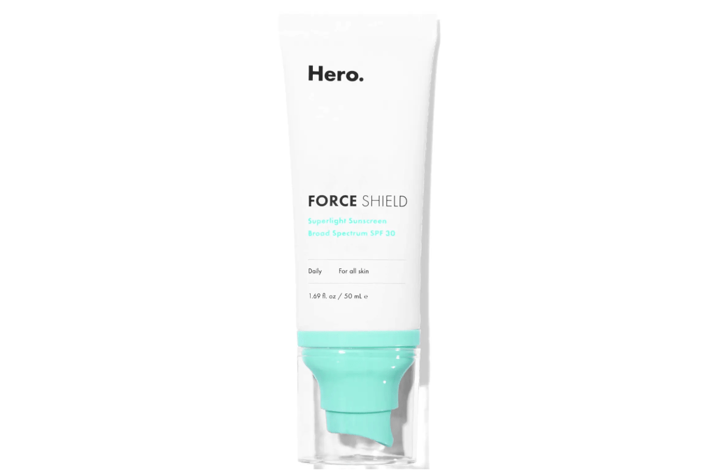 Hero Cosmetics Force Shield Superlight Sunscreen Broad Spectrum SPF 30