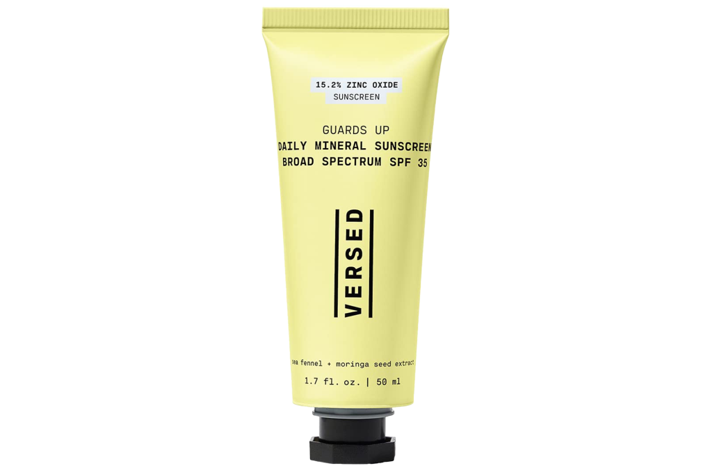 Versed Guards Up Daily Mineral Sunscreen Broad Spectrum SPF 35