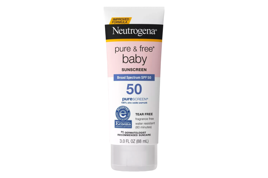 Neutrogena Pure & Free Baby Sunscreen Lotion SPF 50