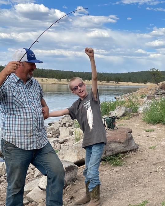 The attack came after he came back from fishing and was relaxing. 