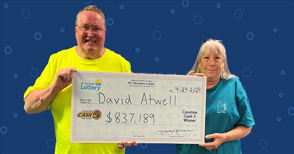 David Altwell wins lottery