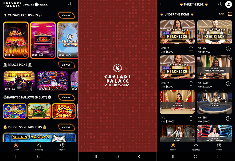 Caesars Palace Online Casino