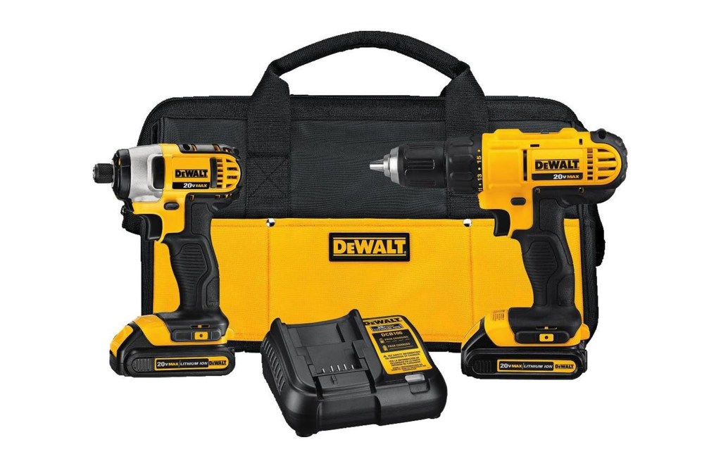 DEWALT 20V MAX Cordless Drill and Impact Driver, Power Tool Combo Kit