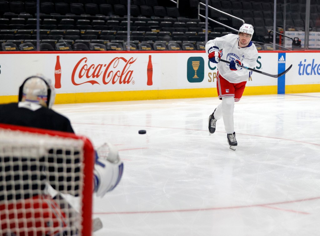 Filip Chytil is itching to get back on the ice after missing several games in the Hurricanes series due to illness.