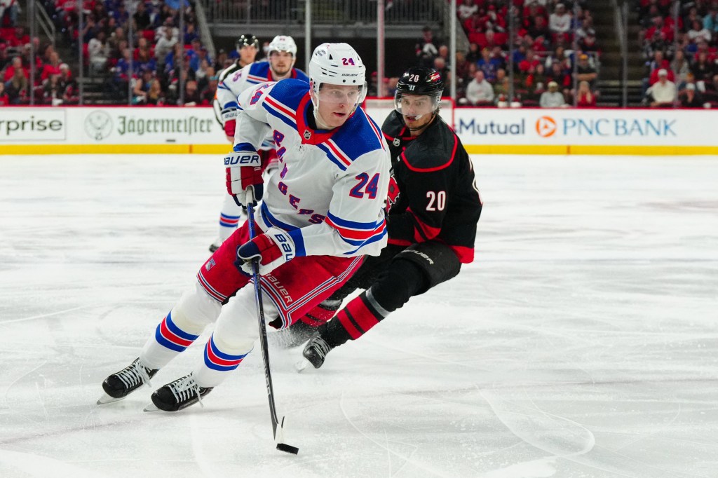 Kaapo Kakko is back in the Rangers' lineup for Sunday's Game 3.