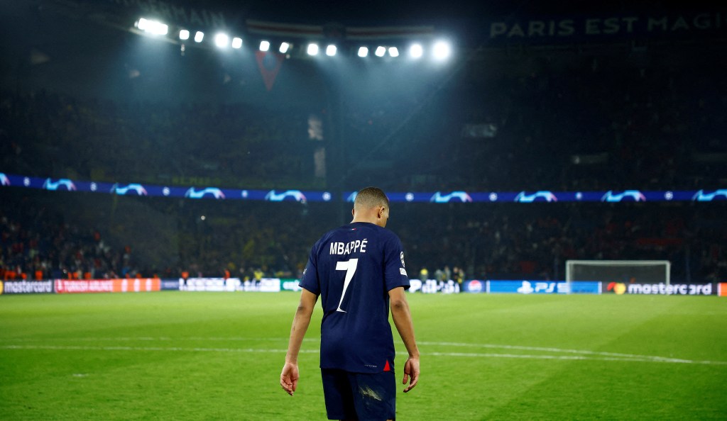 Mbappé will play his final home game on Sunday against Toulouse. 