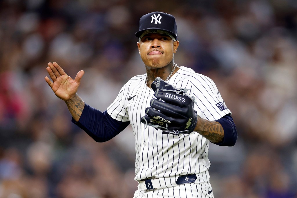 Yankees starter Marcus Stroman tossed 7 1/3 innings on Monday night.