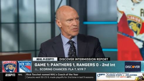 Rangers legend Mark Messier wants Matt Rempe back in the Rangers lineup for Game 2.