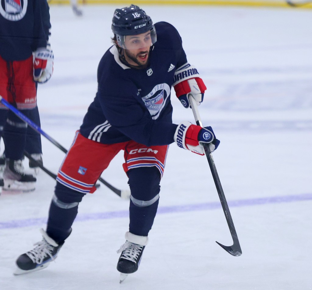 Vincent Trocheck, who has been a key piece on this Rangers' squad, played for the Hurricanes in 2022 during the two teams' seven-game series. 