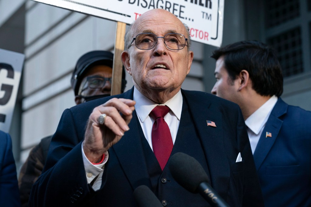 Rudy Giuliani was served with notice of his Arizona indictment at his 80th birthday bash in Palm Beach.