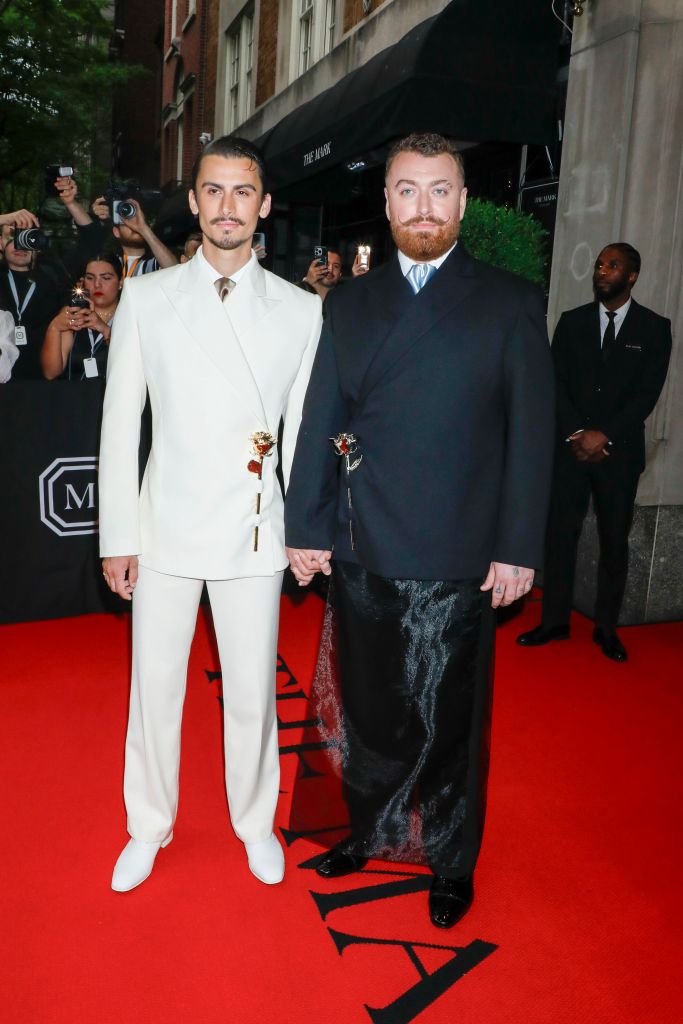 Sam Smith Christian Cowan Met Gala red carpet