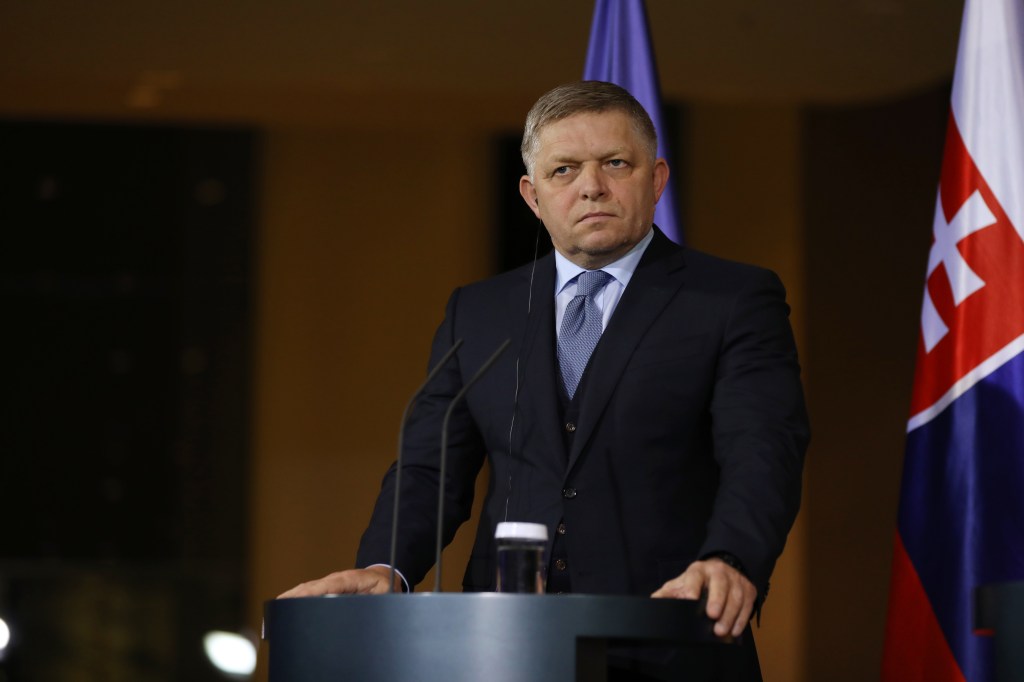 Robert Fico The Slovak Prime Minister.