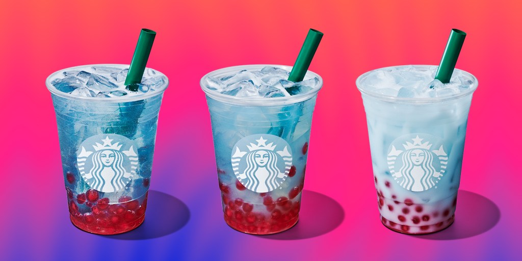 The Summer-Berry Starbucks Refreshers beverages, available in U.S. stores starting May 7, come in three variations