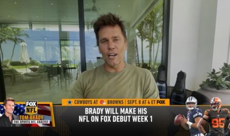 Tom Brady is preparing to make his broadcast debut with Fox this season with Fox.