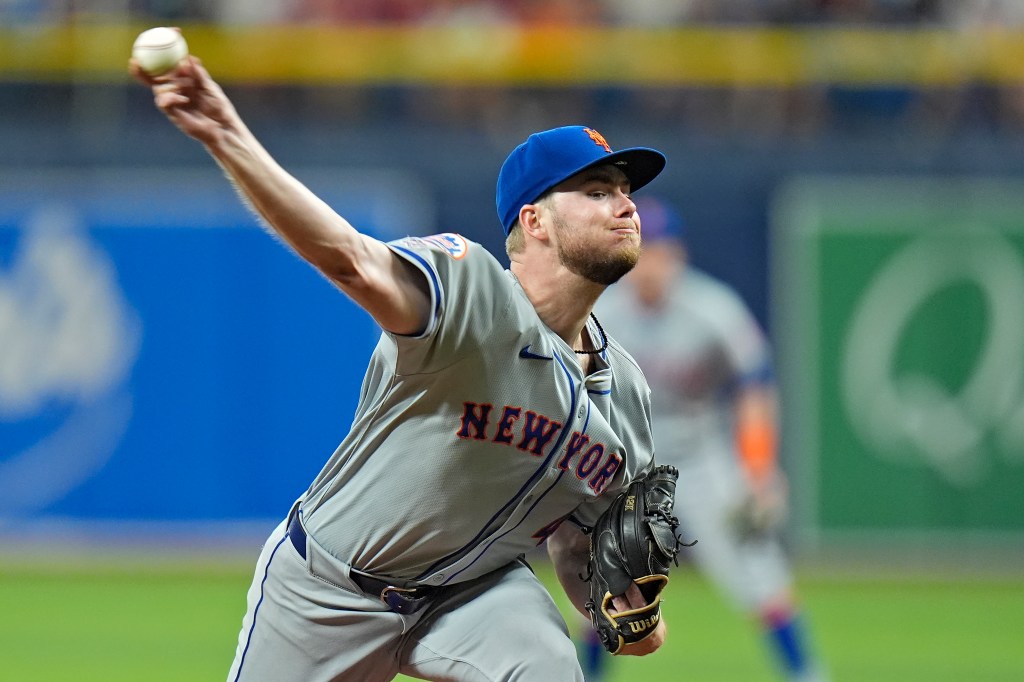 Christian Scott allowed just one run in his major league debut for the Mets.