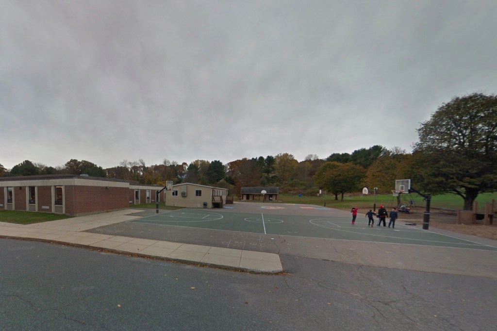 Exterior view of Margaret A. Neary Elementary School in Southborough, Massachusetts