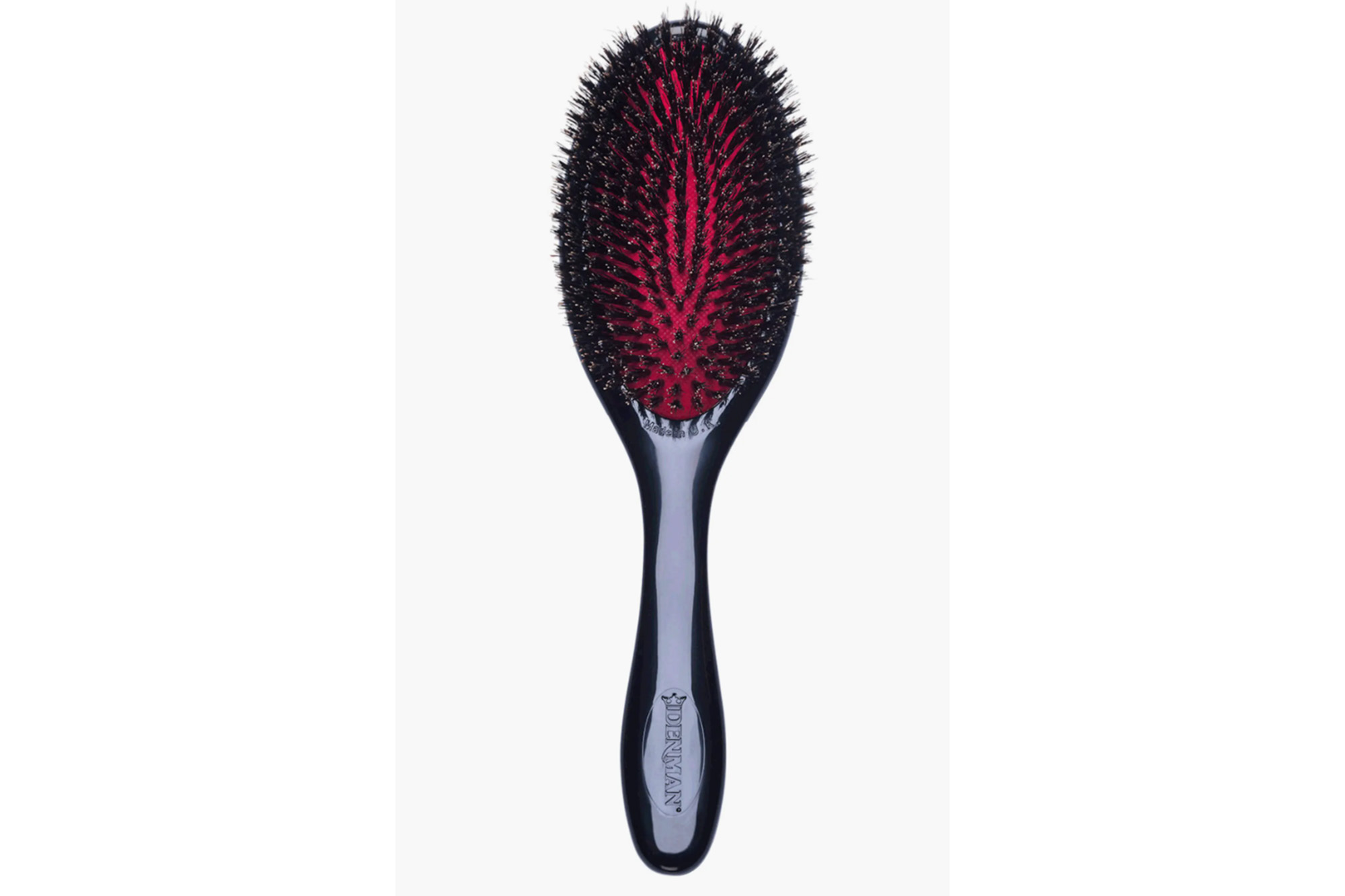 A boar bristle hairbrush