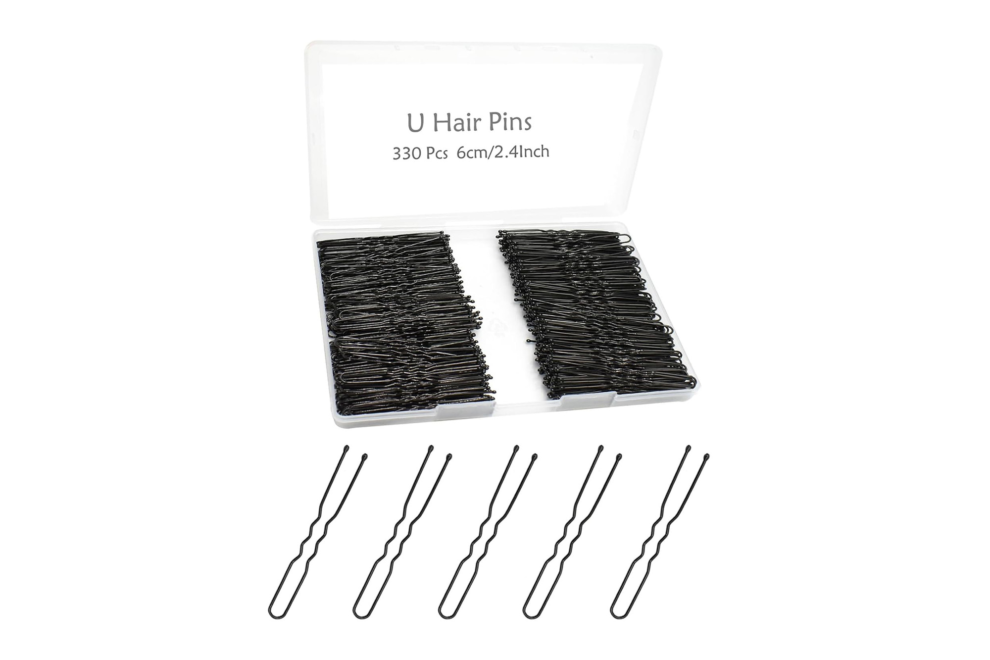 U-shaped hair pins