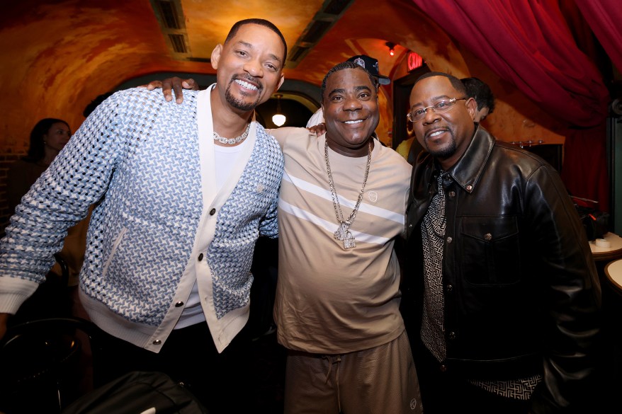 'BOYS' NIGHT: At the Tribeca screening of “Bad Boys: Ride or Die,” funnymen Will Smith (from left), Tracy Morgan and Martin Lawrence can’t keep a straight face.