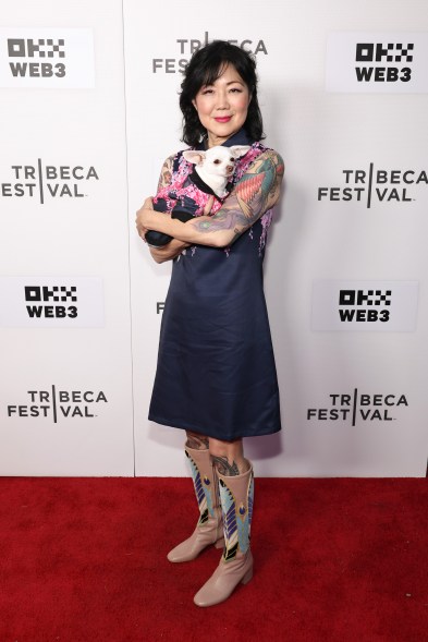 Margaret Cho attends the "Outstanding: A Comedy Revolution" premiere during the 2024 Tribeca Festival