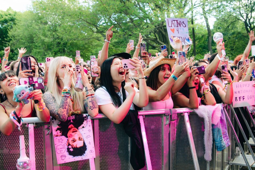 Crowd for P1Harmony - Gov Ball Day 2 - June 8th 2024