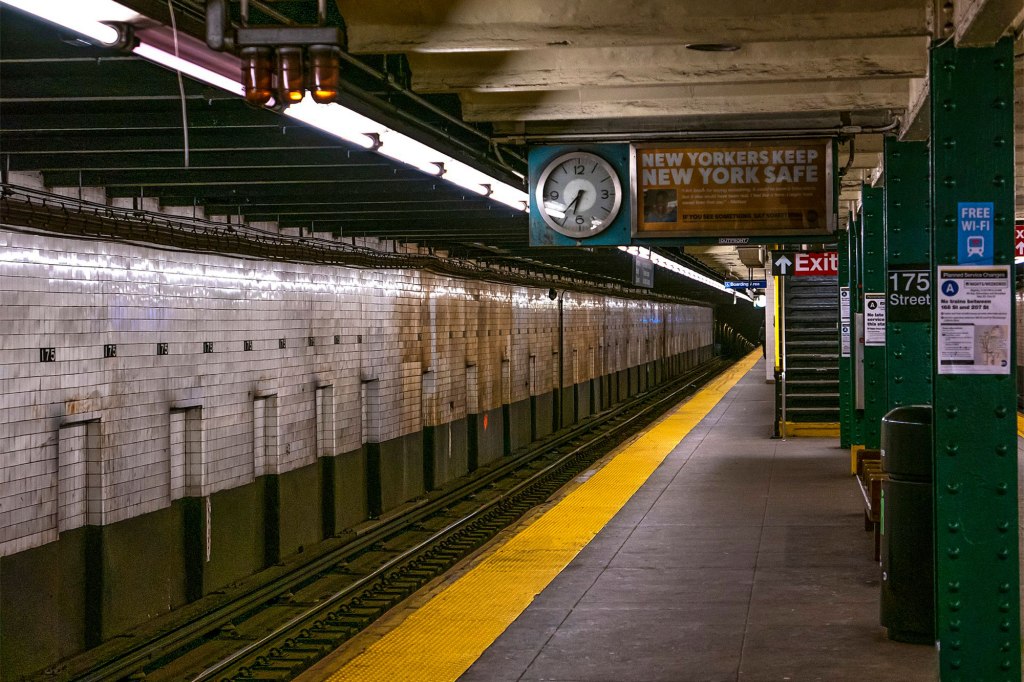 Subway station.