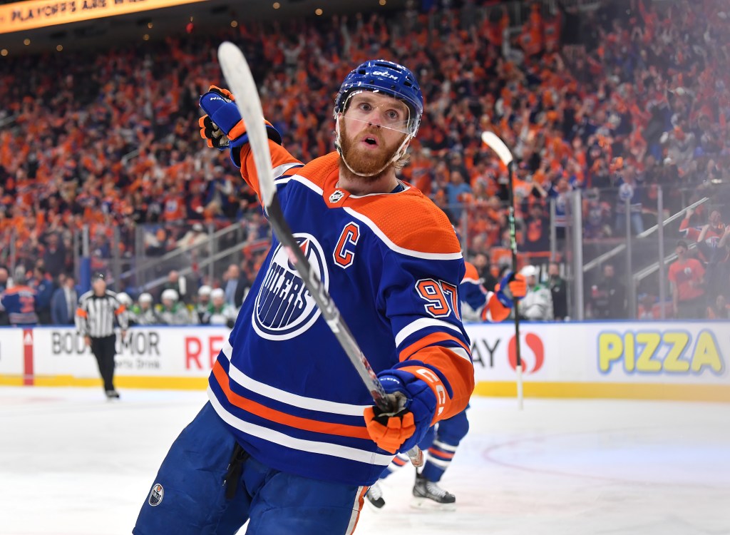 Connor McDavid has carried the Oilers to the Stanley Cup finals. 