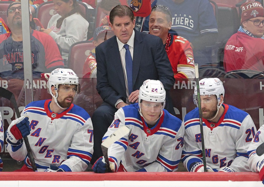 Rangers coach Peter Laviolette couldn't unlock the winning combination despite making multiple lineup changes throughout their series loss to the Panthers.