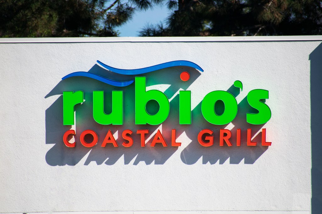 Rubio's Coastal Grill sign