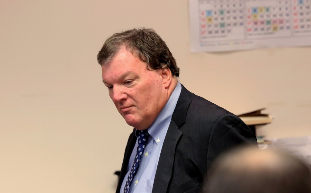 Alleged Gilgo serial killer Rex Heuermann appears in Suffolk County court on June 6, 2024.